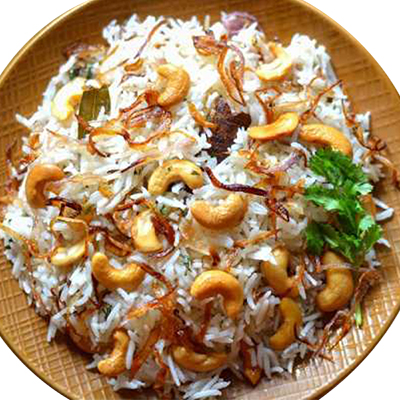 "Kaju Biryani (Santosh Dhaba) - Click here to View more details about this Product